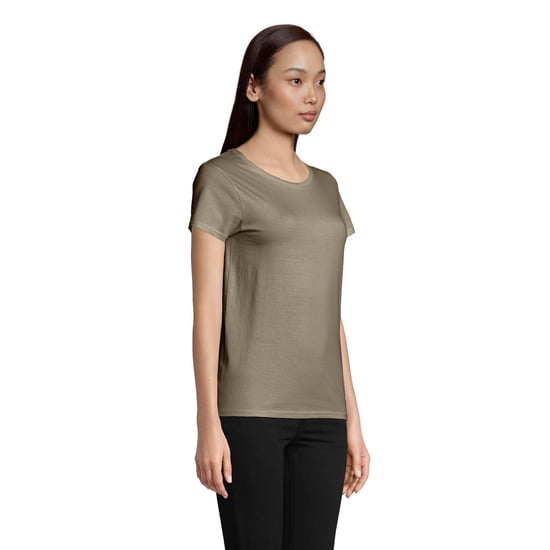 SOLS - "Pioneer" T-Shirt für Damen (Khakigrün) - Image 3