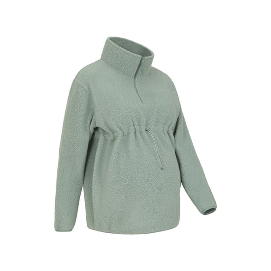 Mountain Warehouse - "Cosy" Fleece-Oberteil mit halbem Reißverschluss für Damen (Grün) - Image 5