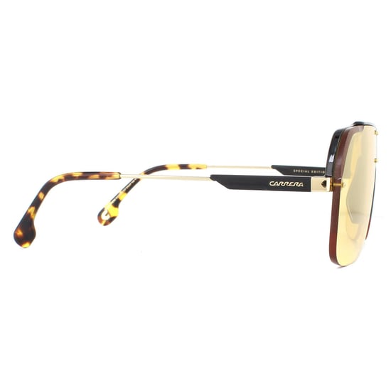 Carrera Sunglasses 1031/S 71C/ET Black Yellow Gold Mirror