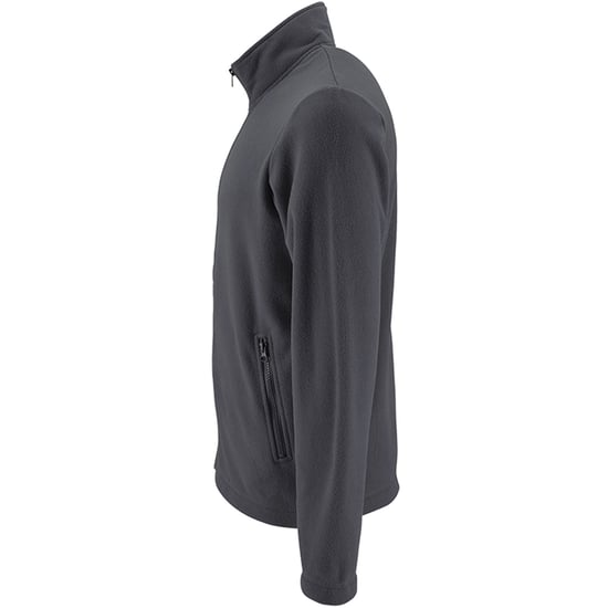 SOLS Herren Norman Fleece Jacke (Holzkohle) - Image 3