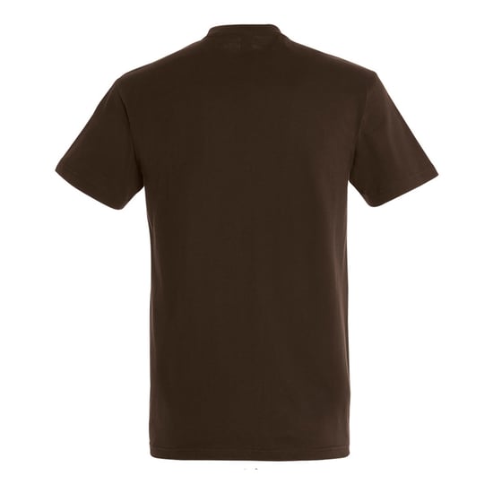 SOLS Mens Imperial Heavyweight Short Sleeve T-Shirt (Schokolade) - Image 2