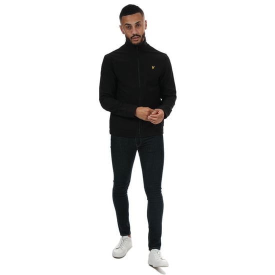 Veste Softshell col cheminée Lyle And Scott Pour Homme en Noir - Image 3