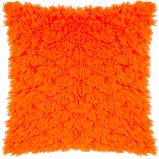 Heya Home Fluff Ball Kunstfell Polyester gefülltes Kissen - Image 1