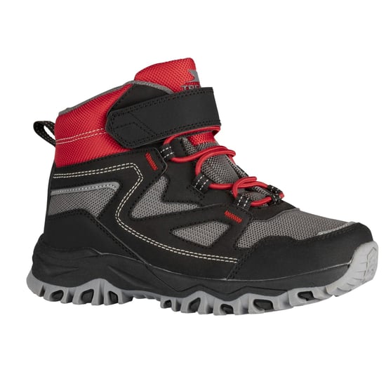 Trespass Childrens/Kids Adair Walking Boots (Black/Red)