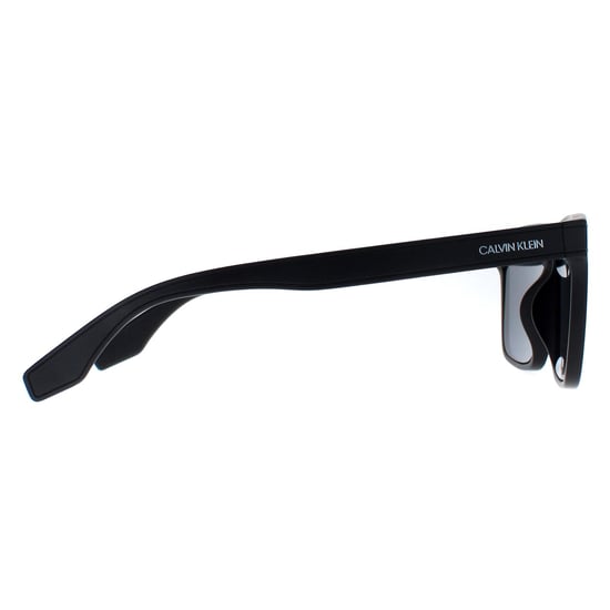 Lunettes de soleil Calvin Klein CK20521S 001 noir mat et miroir gunmetal - Image 4