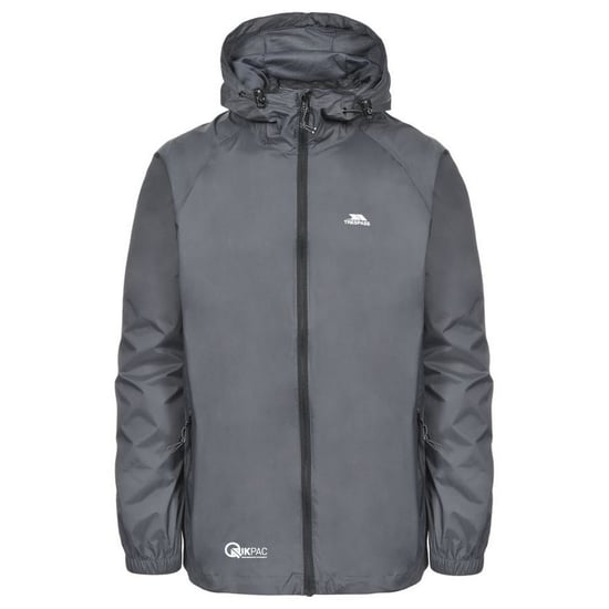 Trespass Adults Unisex Qikpac Packaway Waterproof Jacket (Flint)