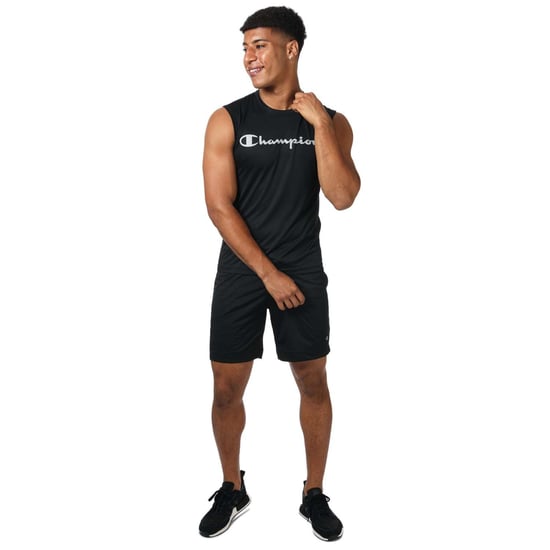 Men's Champion Pf Mesh Shorts in Black