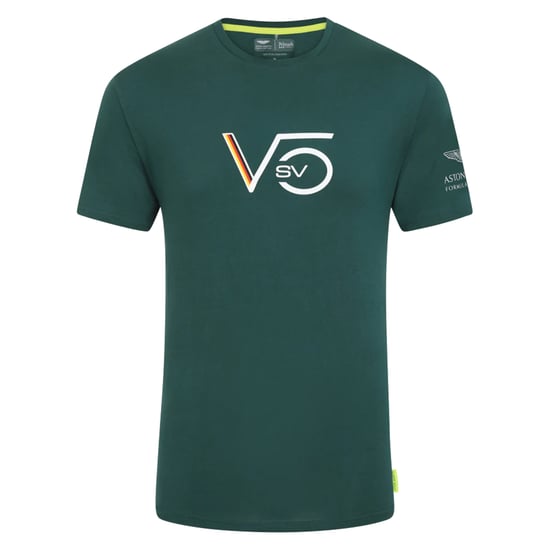 Aston Martin F1 Official Team Mens Green T-Shirt