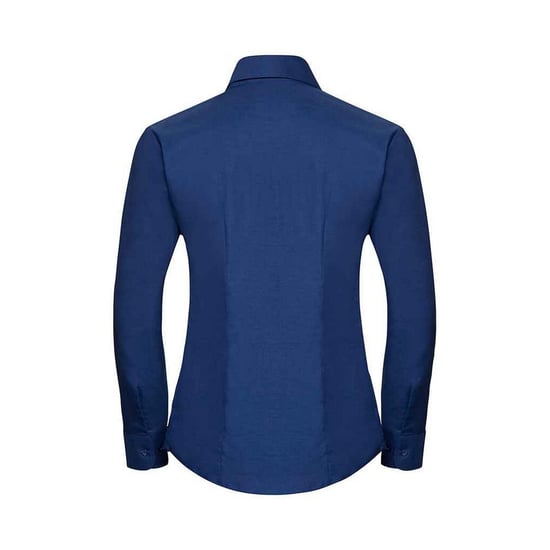 Russell Womens/Ladies Oxford Easy-Care Long-Sleeved Shirt (Bright Royal Blue)
