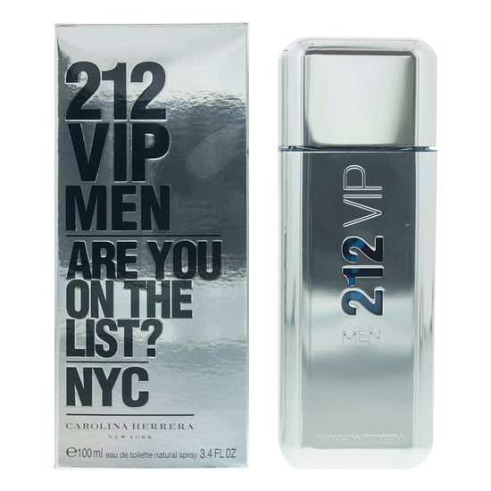 Carolina Herrera 212 VIP Men Edt Spray. - Image 1