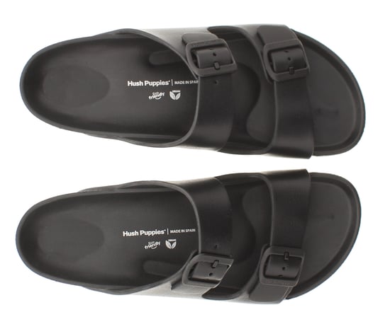 Hush Puppies Herren Sandalen Strand Lenny Slipper schwarz - Image 6