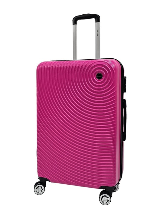 Hard Shell Cabin Suitcase 8 Wheel Luggage Case Travel Bag