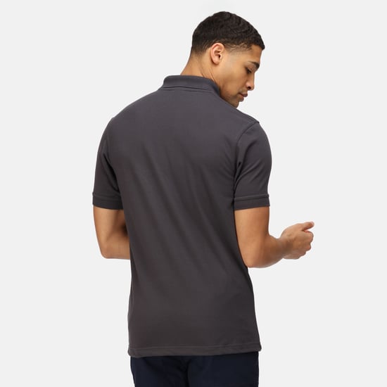 Regatta Classic Mens 65/35 Short Sleeve Polo Shirt (Seal Grey)