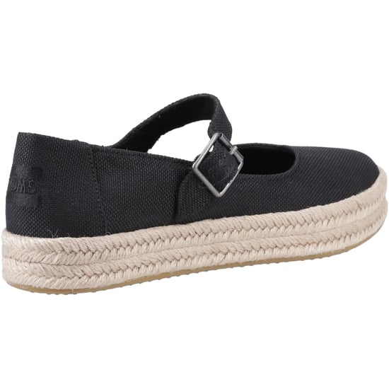 TOMS Carolina Mary Jane Polyester Damen Espadrilles in Schwarz - Image 2