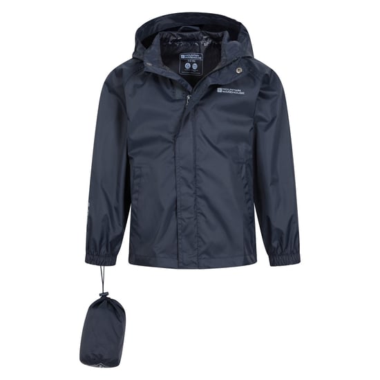 Mountain Warehouse Childrens/Kids Pakka II Waterproof Jacket (Dark Blue)