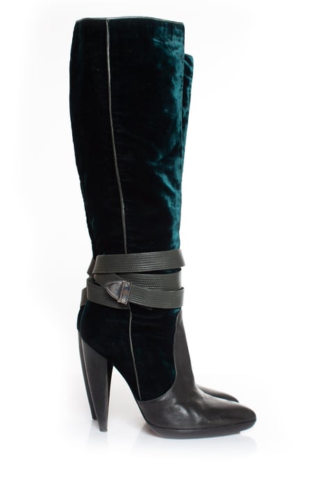 Samtstrap-Boots - Image 4