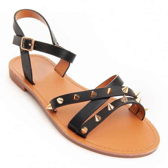 Montevita Flache Sandale Flipp3 in Schwarz - Image 3