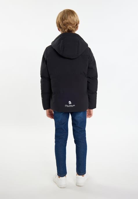 Schmuddelwedda Funktionale Winterjacke Jungs Schwarz - Image 4