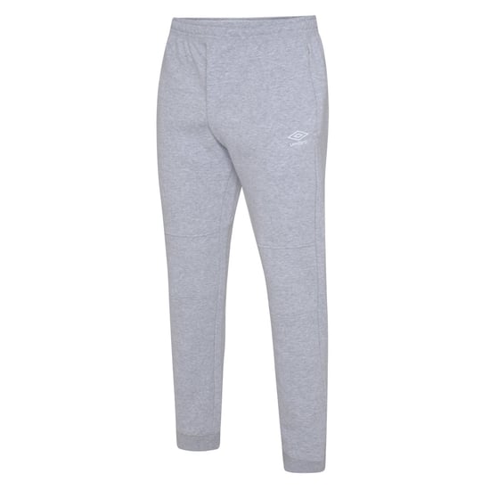 Umbro Herren Club Leisure Jogginghose (Grau meliert/Weiß) - Image 1