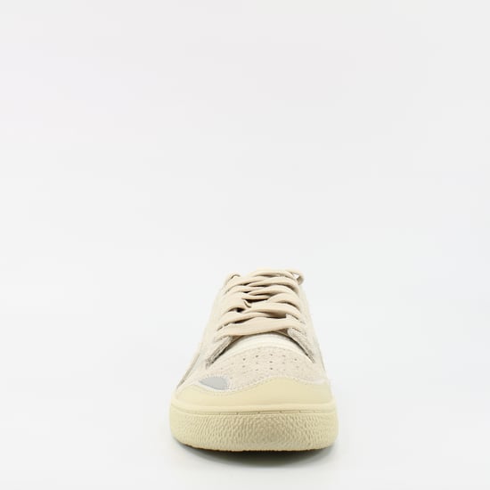 Puma Sampson Rhude Beige Textile Mens Lace Up Trainers 371392 01