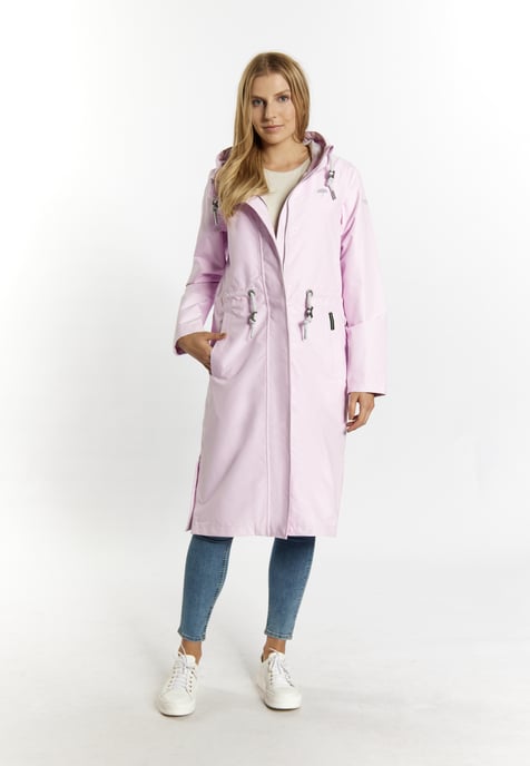 Schmuddelwedda Regenmantel Damen pastellrosa - Image 2