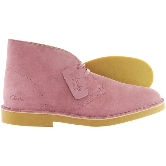 Clarks Originals Desert Womens Pink Stiefel - Image 4