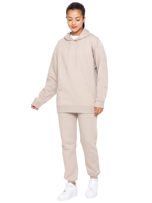Enzo | Womens Oversized Pullover Hoodie Trainingsanzug Set - Image 1