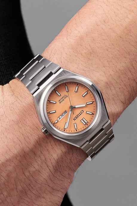 Citizen Herren Silber Uhr AW0130-85Z - Image 4