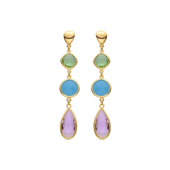 Luxenter-Ohrringe aus 18k Gelbgold - Sitin - Image 1