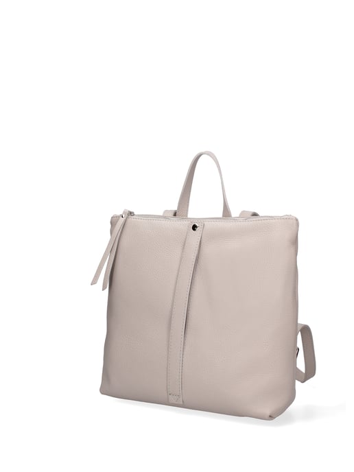 Roberta Rossi Handbag convertible into a backpack Women LIGHT GREY