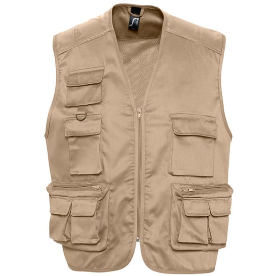 SOLS Wild Unisex Weste mit durchgehendem Reißverschluss Bodywarmer Jacke (Rope) - Image 1