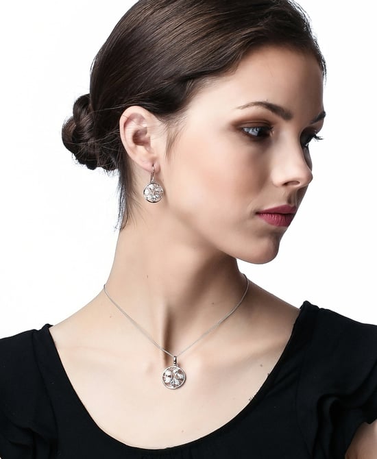 Orphelia 'Oceane' Damenkette mit Anhänger aus 925er Sterlingsilber – Silber ZH-7090 - Image 4