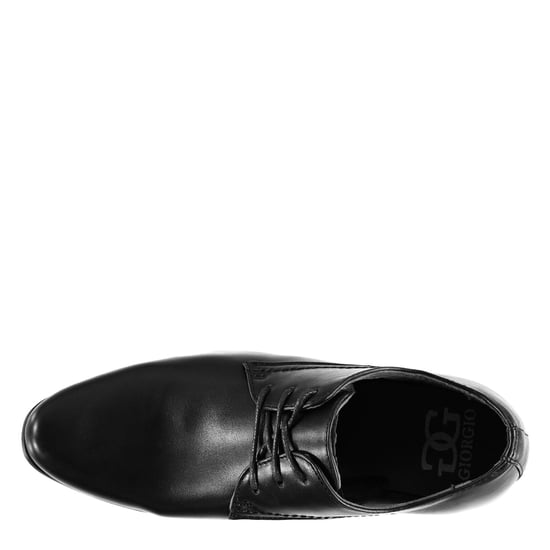 Giorgio Kids Langley Derby School Formal Shoes Lace Up Cushioned Stitsched