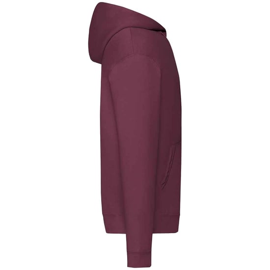 Fruit of the Loom - "Classic" Hoodie mit durchgehendem Reißverschluss für Herren/Damen Unisex (Burgunderrot) - Image 3