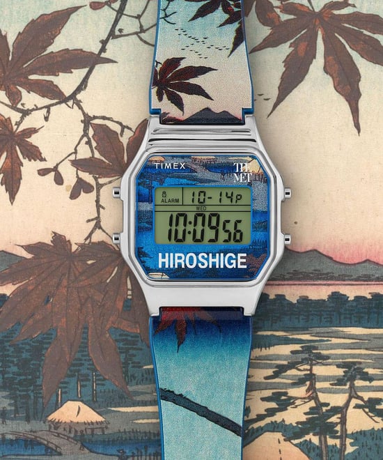 Timex The Met X Hiroshige Unisex Multicolor Uhr TW2W25300 - Image 5