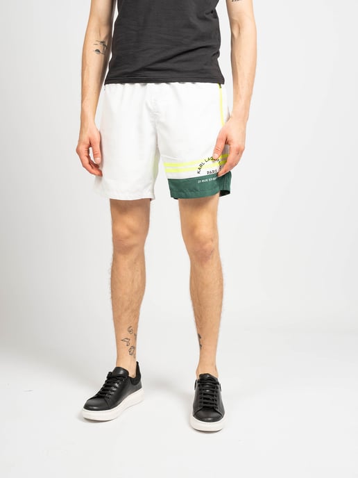 Karl Lagerfeld Badehose Golf Herren weiß - Image 5