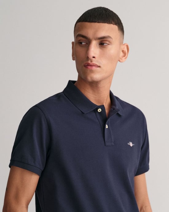 Gant Slim Shield Pique Polo Poloshirt - Image 3