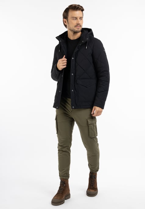 Dreimaster leichte Übergangsjacke Herren schwarz - Image 2