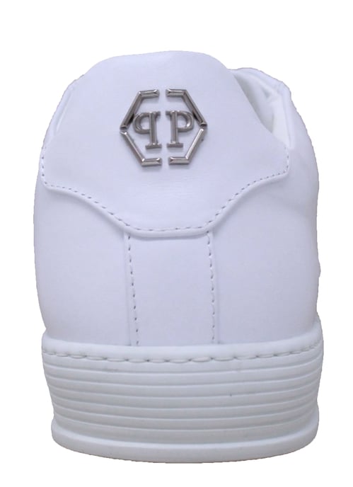 Philipp Plein MSC1333 0191 "The First Time In My Life" White Sneakers
