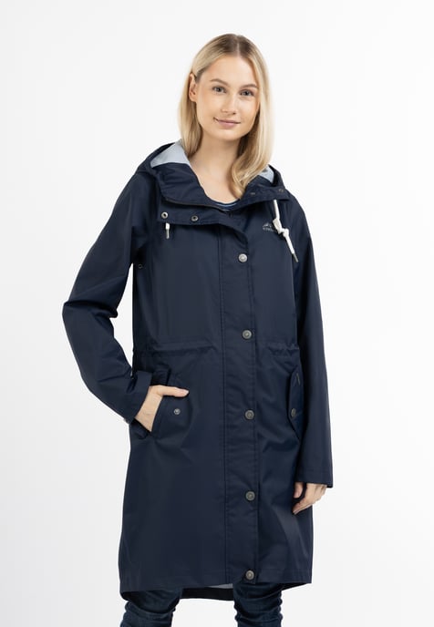 ICEBOUND Regenjacke mit Innenprint Damen Marine - Image 2