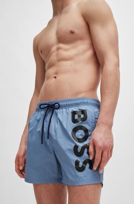 Hugo Boss Men's Swim Shorts in Blue
