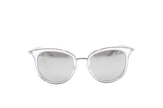 Michael Kors Adrianna MK 1010 Sonnenbrille aus silbernem Edelstahl - Image 1