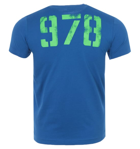 Diesel T-Diego S2 Grafik-Logo T-Shirt - Blau - Image 2