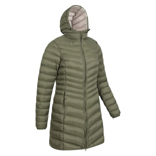 Mountain Warehouse Damen/Damen Florence Lange Gepolsterte Jacke (Khaki) - Image 6
