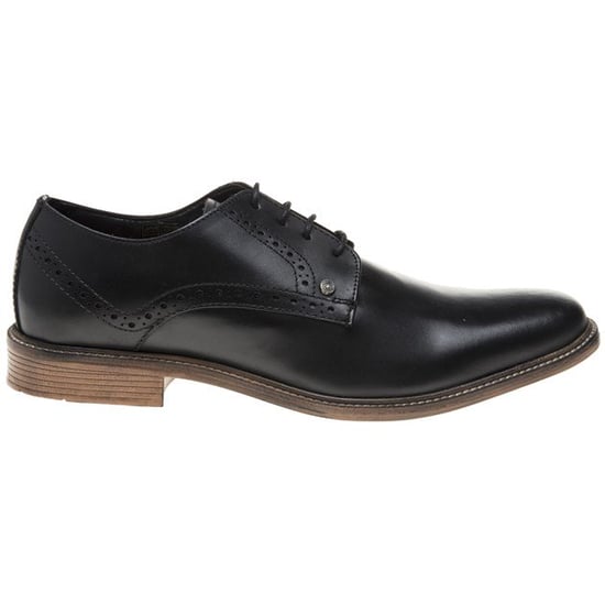 Lambretta Harvey Derby Herren Schwarze Lederschuhe Zum Schnüren - Image 2