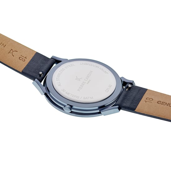 Pierre Cardin Pigalle Half Moon Unisex's Blue Watch CPI.2009