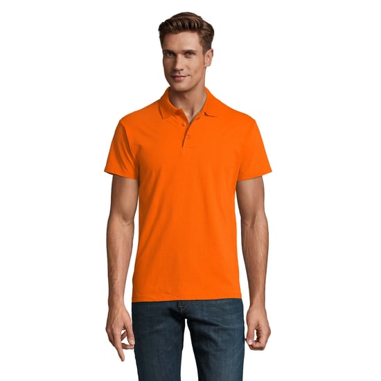 SOLS - "Spring II" Poloshirt für Herren (Orange) - Image 1