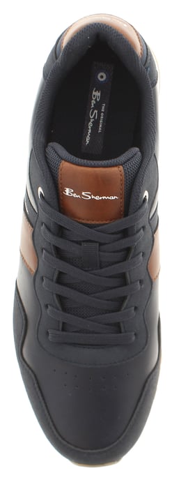 Ben Sherman Owen Retro Herrenblaue Turnschuhe - Image 6