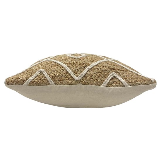 Roolu Geflochtene Jute Baumwolle Kissenbezug - Image 3