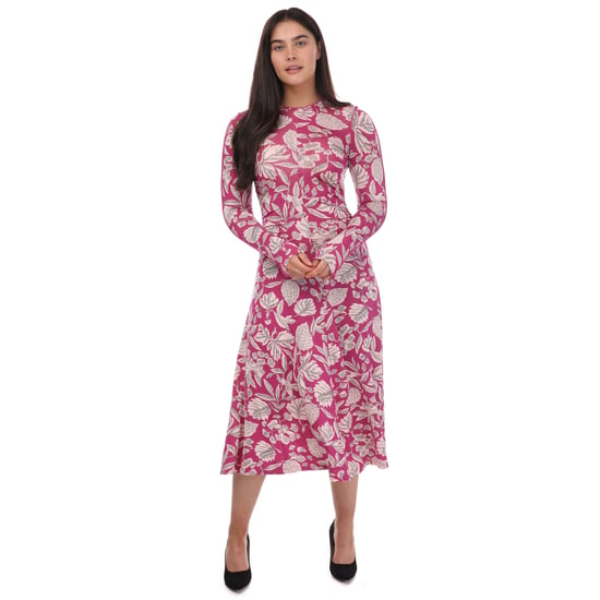Women's Ted Baker Aloria Skimming Midi Dress in Pink